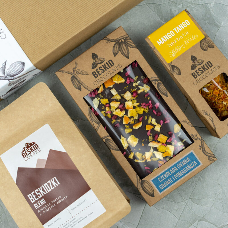 Zestaw prezentowy DZIEŃ NAUCZYCIELA kawa, herbata i czekolada