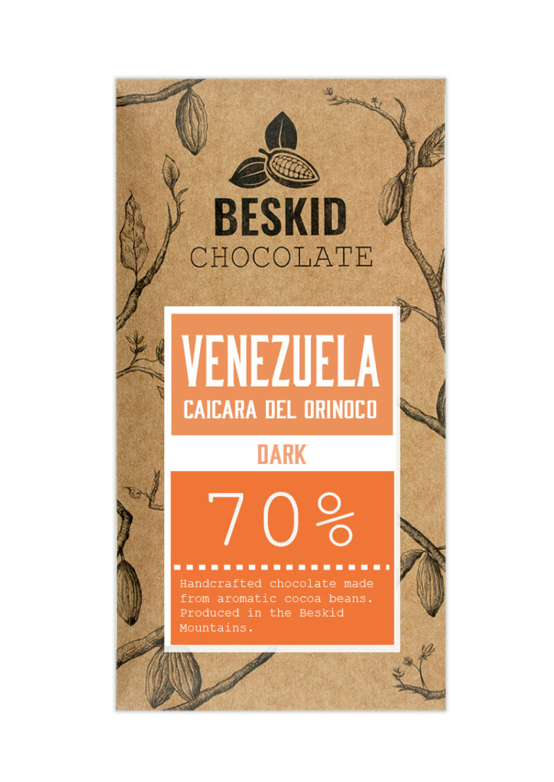 Czekolada Wenezuela Caicara del Orinoco 70% ciemna Czekolada Wenezuela Caicara del Orinoco 70% ciemna