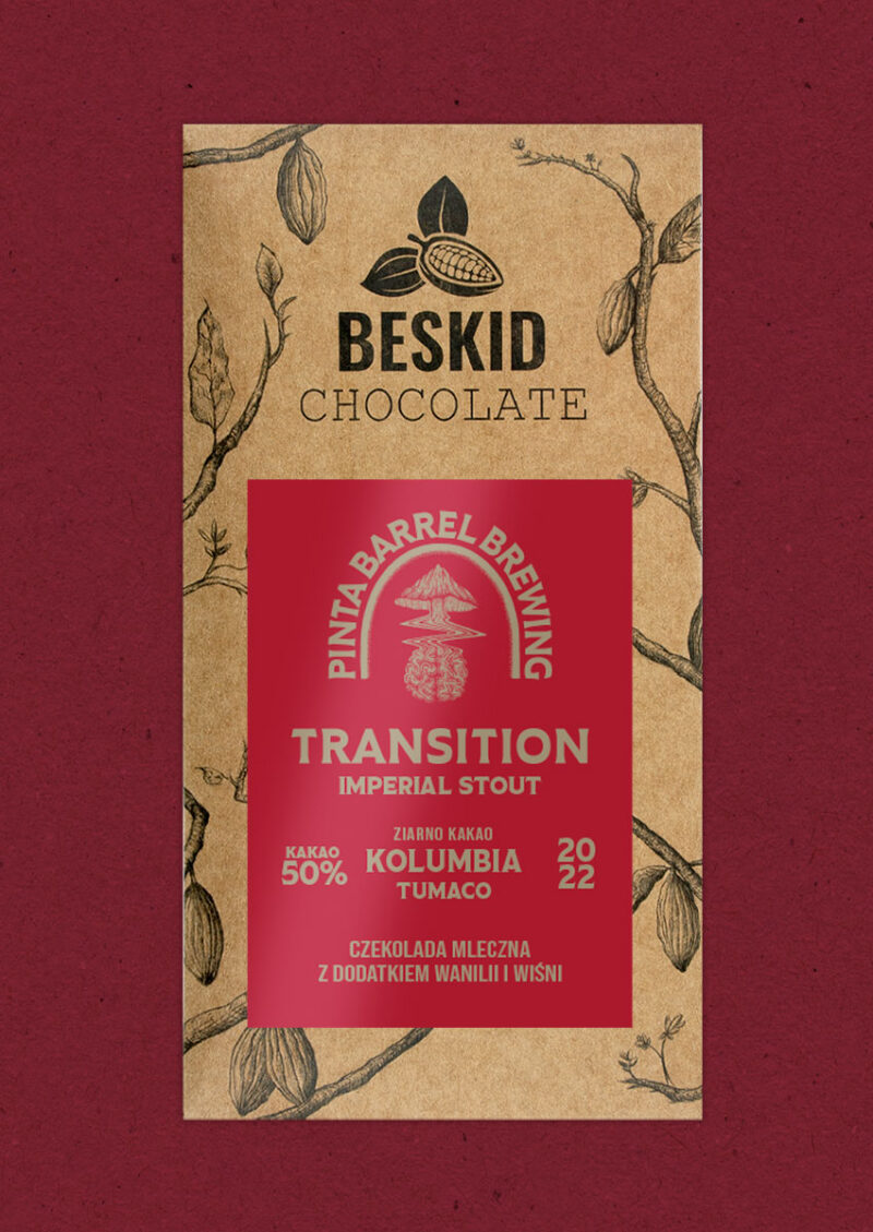Czekolada Transition Kolumbia Tumaco 50% darkmilk Czekolada Transition Kolumbia Tumaco 50% darkmilk