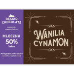 Czekolada mleczna Madagaskar Ambanja BIO 50% z wanilią i cynamonem