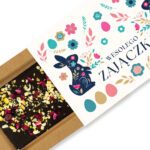 Czekolada gorzka 72% kakao z pomarańczą i granatem