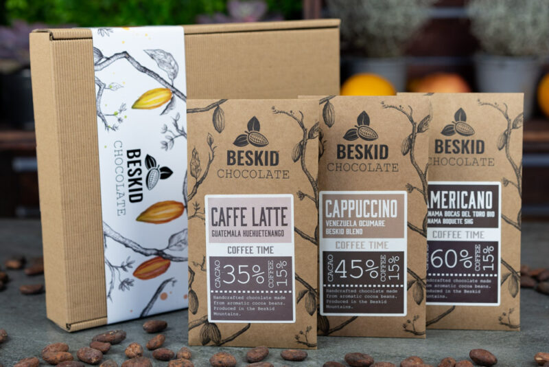 Zestaw prezentowy czekolady z dodatkiem kaw – seria Coffee Time2 Zestaw prezentowy czekolady z dodatkiem kaw - seria Coffee Time