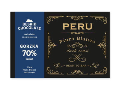 Czekolada gorzka Peru Piura Blanco dark roast