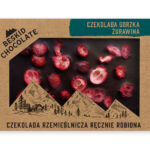 Czekolada gorzka 72% z żurawiną 70g