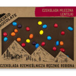 Czekolada mleczna z lentilkami