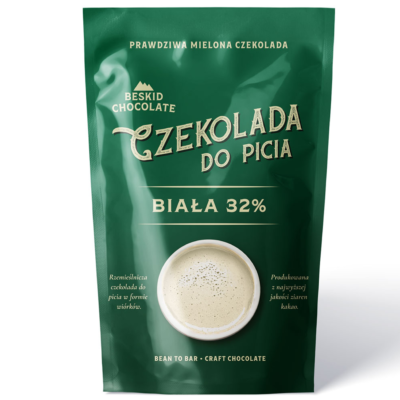 Beskid biała czekolada do picia 32% 200g