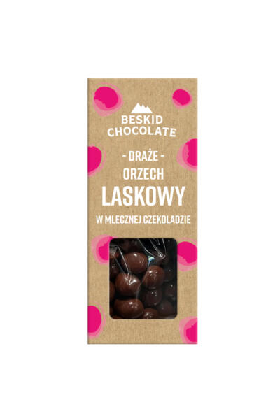 Orzechy laskowe w mlecznej czekoladzie 50g