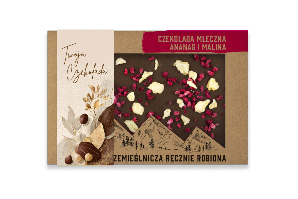 Czekolada personalizowana z opaską