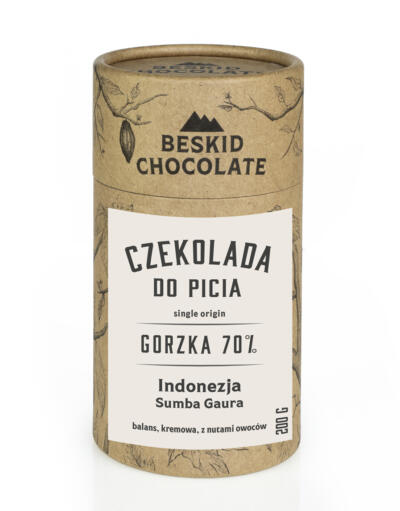 Czekolada do picia gorzka 70% Indonezja Sumba Gaura