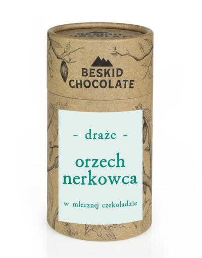 Draże nerkowiec w mlecznej czekoladzie 160 g