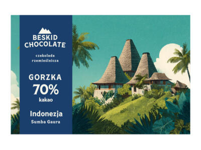 Czekolada gorzka 70% Indonezja Sumba Gaura
