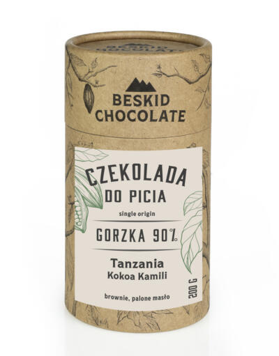 Czekolada do picia gorzka 90% Tanzania Kokoa Kamili