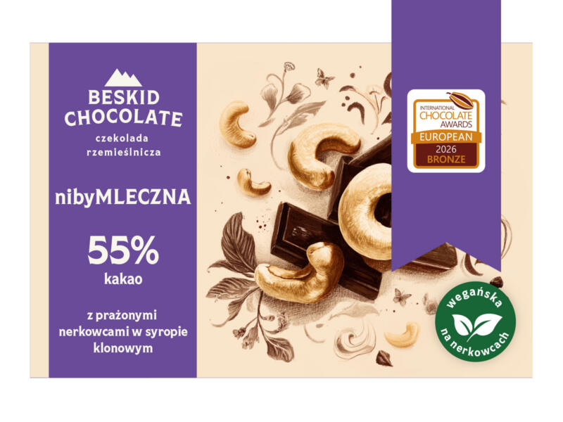 Czekolada nibymleczna 55% nerkowiec 70 g