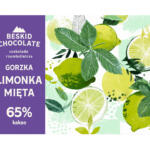 Czekolada gorzka 65% Limonka z miętą 70 g