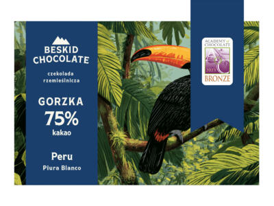 Czekolada gorzka Peru Piura Blanco Secret Roast 75%