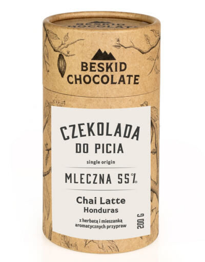 Czekolada do picia mleczna 55% Chai Latte 200g