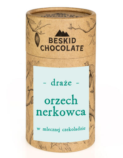 Draże nerkowiec w mlecznej czekoladzie 160 g