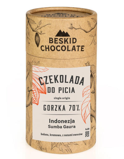 Czekolada do picia gorzka 70% Indonezja Sumba Gaura