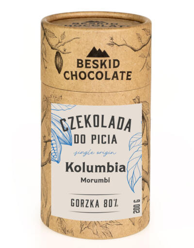 Czekolada do picia gorzka 80% Kolumbia Morumbi